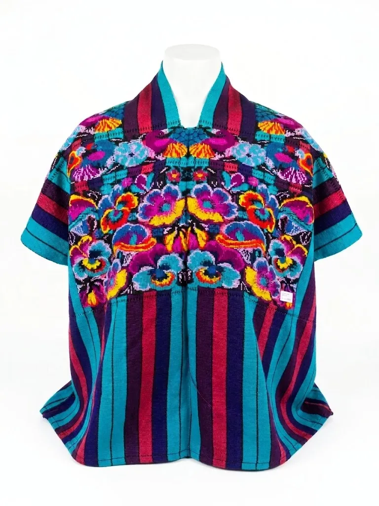 Blusa Azulcon flores